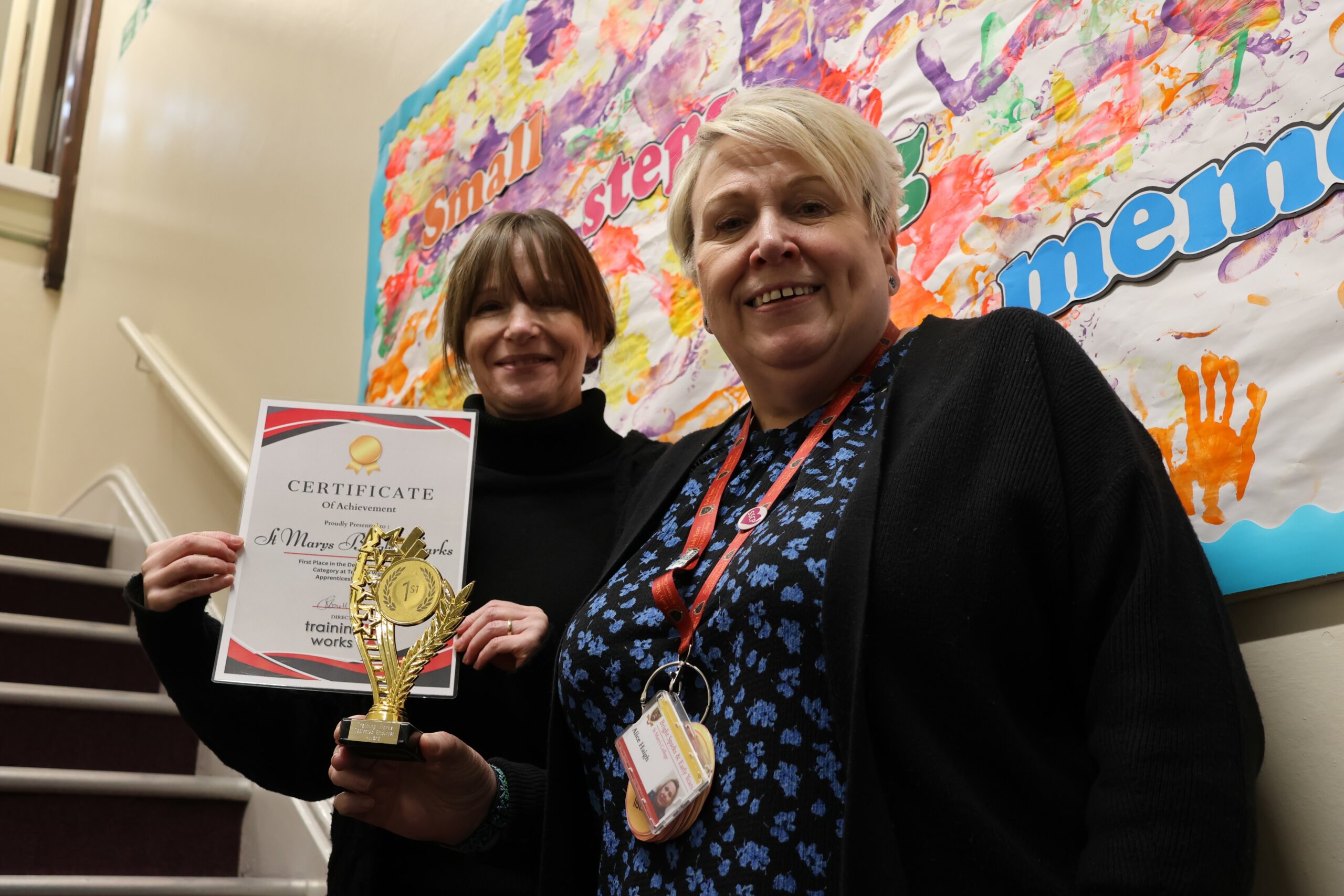 Bright Sparks & Early Years Nursery awarded most 'Dedicated Employer'!