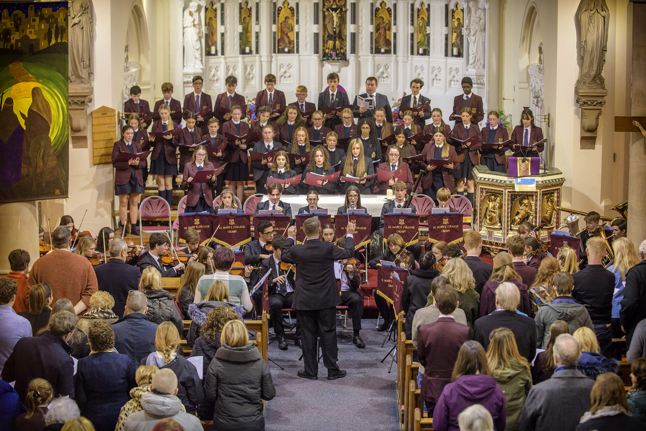 Carol concert heralds start of the festive season at St. Mary’s College Banner