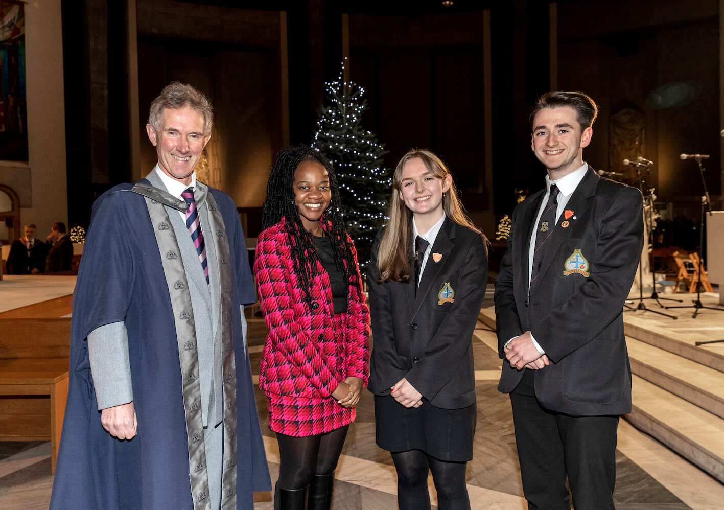 Sporting star is VIP guest as St. Mary's College salutes achievements of pupils at cathedral event