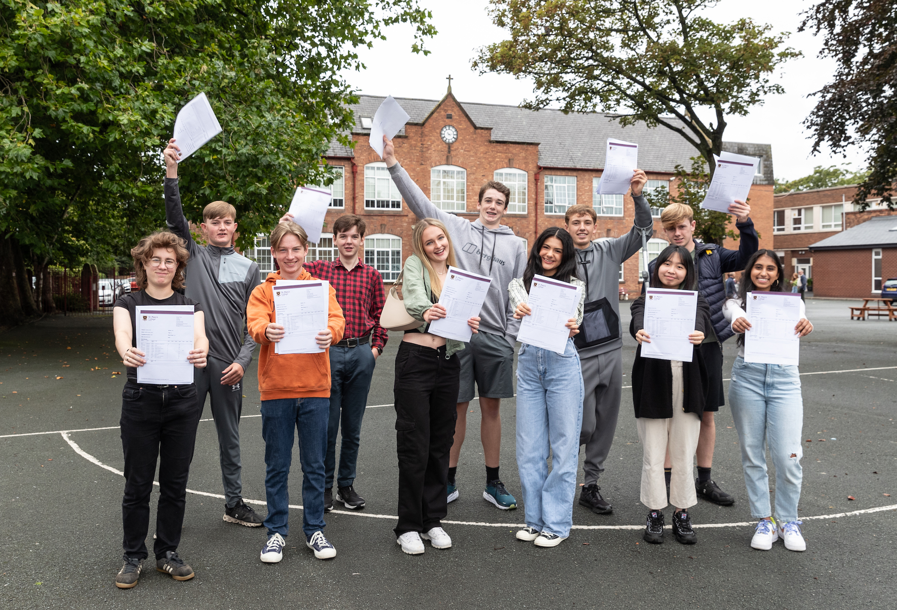 Celebrations as St. Mary’s College students achieve excellent GCSE results Banner