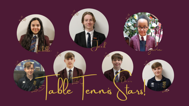 St. Mary’s Table Tennis Stars!